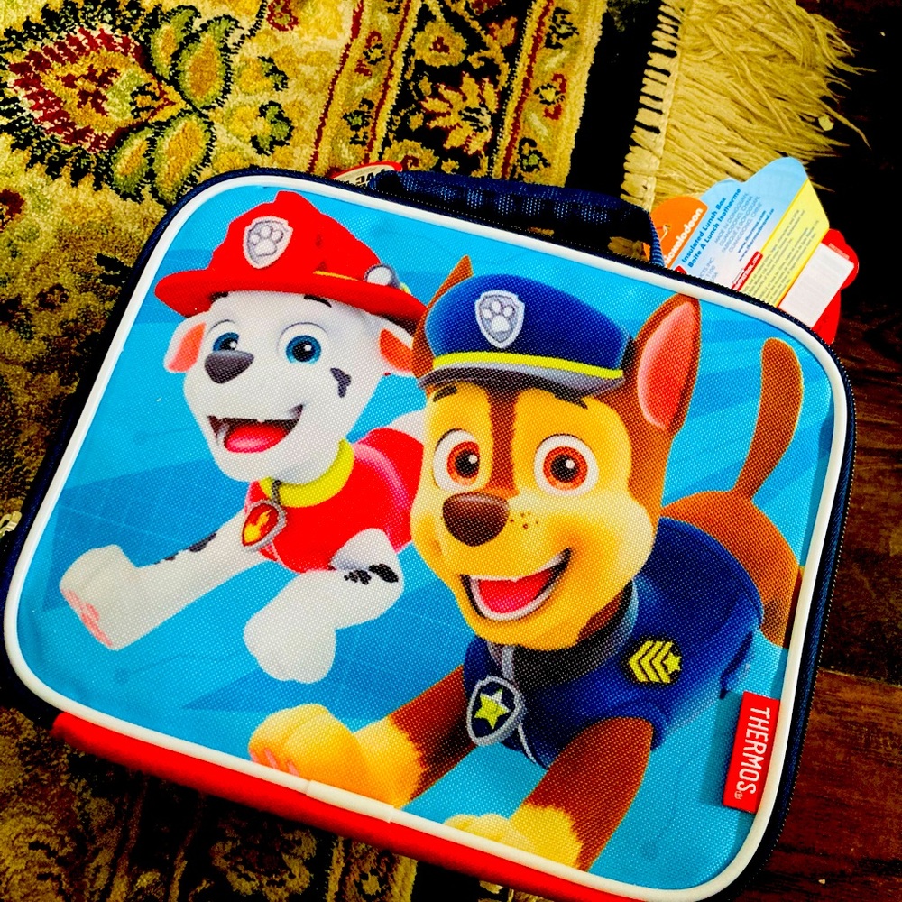 Paw patrol thermos lunchbox